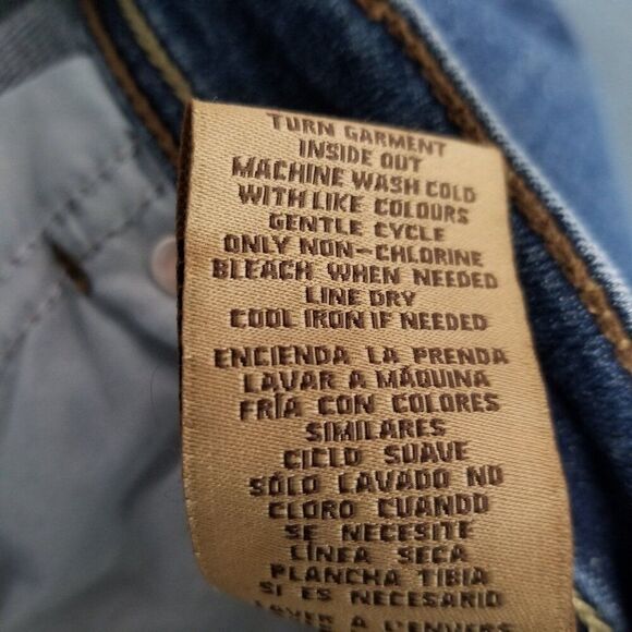 Seven7 Slim Straight Denim Jeans Med Wash Men's 36 - Picture 2 of 7